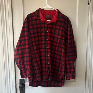 Vintage MacDuff Tartan XL Pendleton Button-Up Shirt